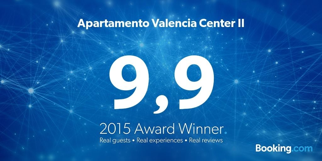 Apartamento Valencia Center II [MUCİZE] Booking.com ödülü 2015